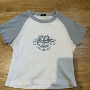 RARE heaven sent brandy Melville baby tee